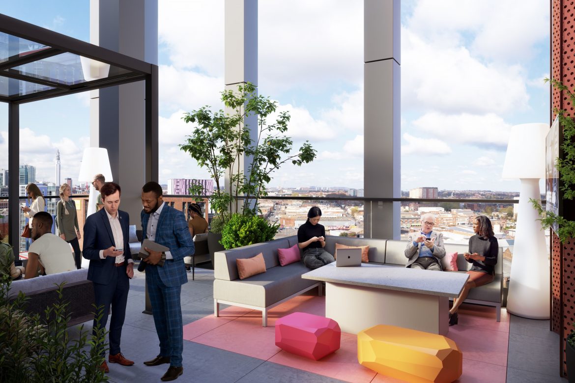 Birmingham’s first smart-enabled building, Enterprise Wharf