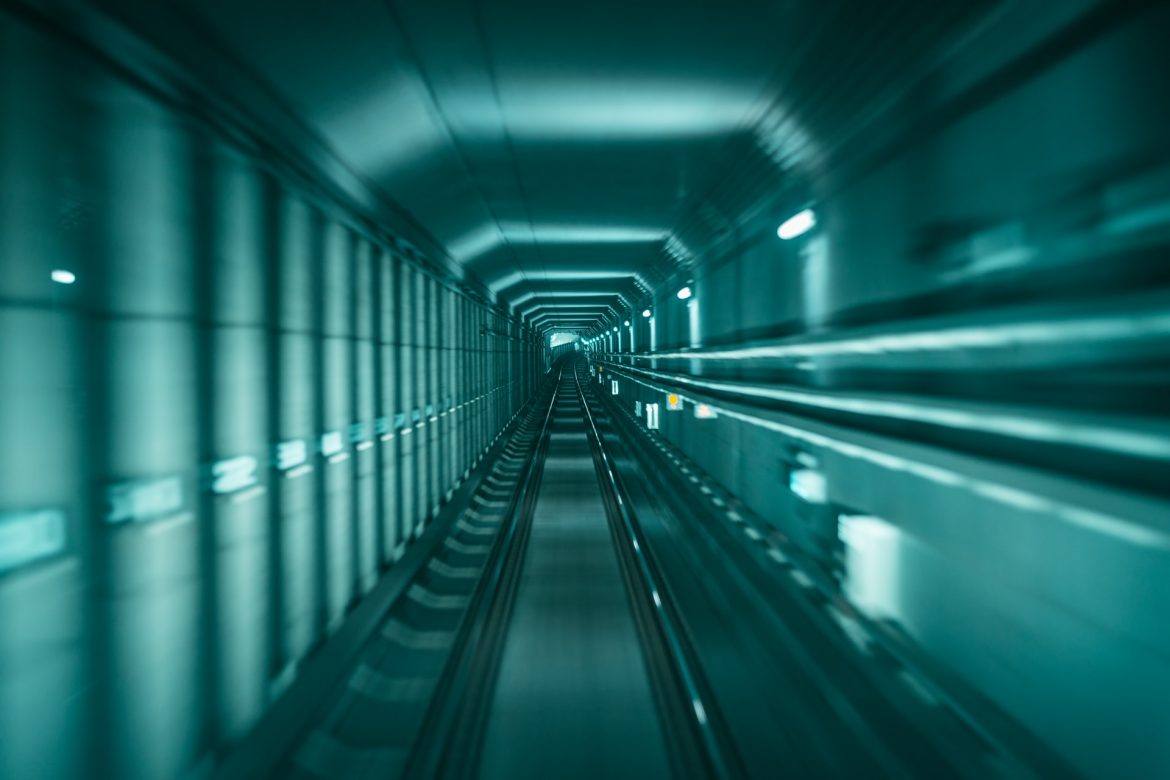A transportation tunnel