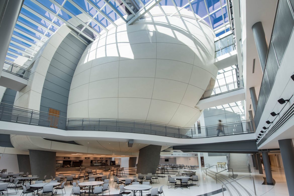 Duke Ellington School of the Arts by cox graae and spack architects, created using Archicad 25.