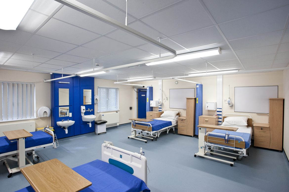 Inside a hopsital room