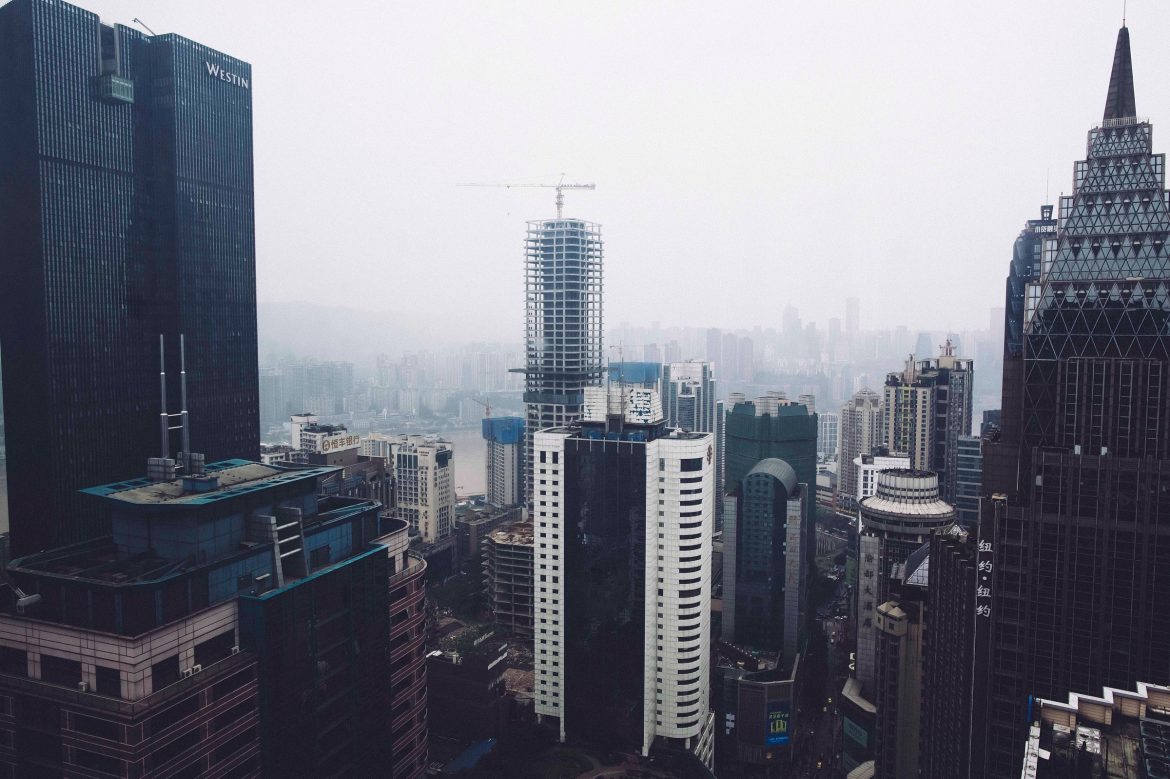 Skyline of Chongqing, China