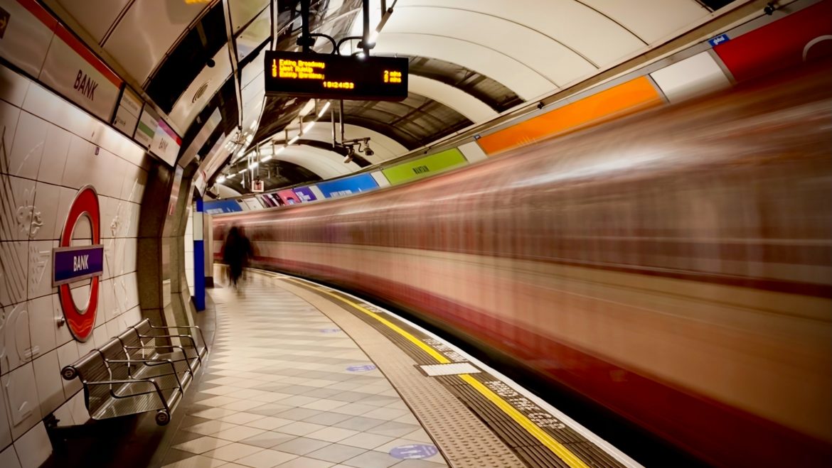 Bank station on the London Underground