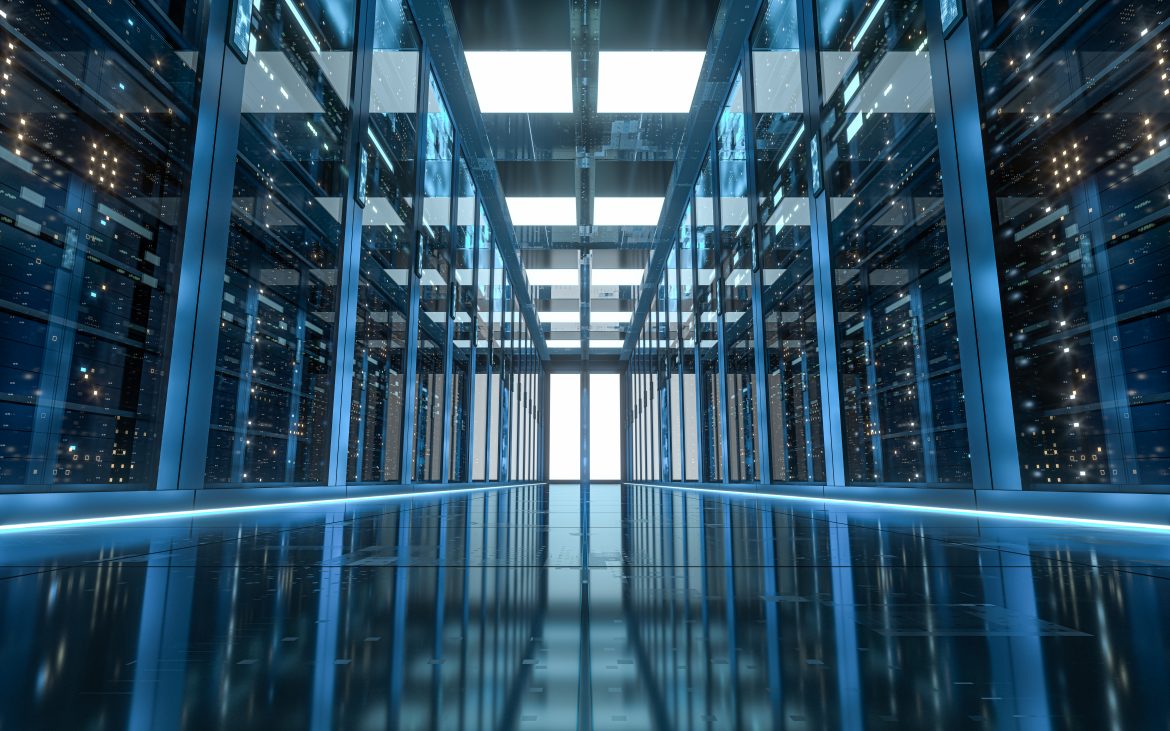 Inside a data centre