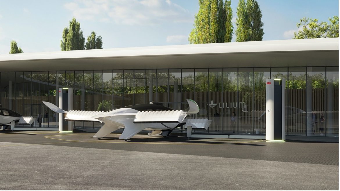 Lilium and ABB are designing a megawatt-class charger for eVTOL air taxis