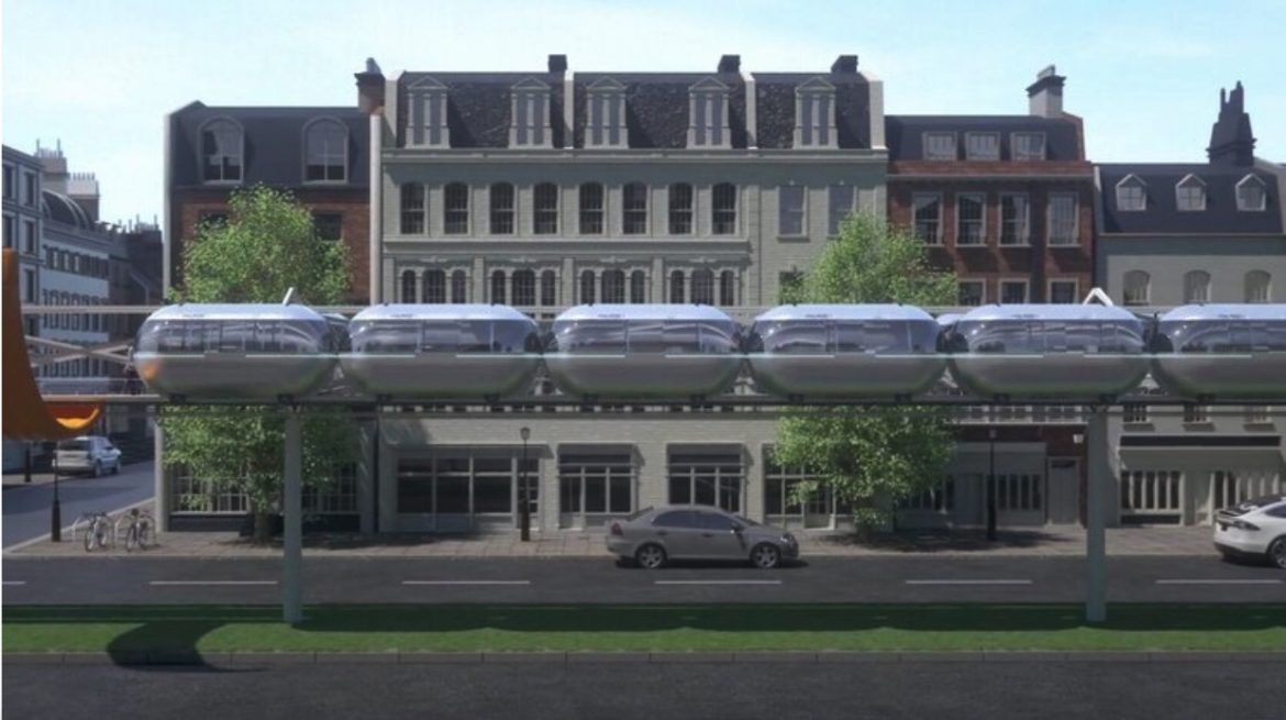 CGI projection of the Urban.MASS pods in use