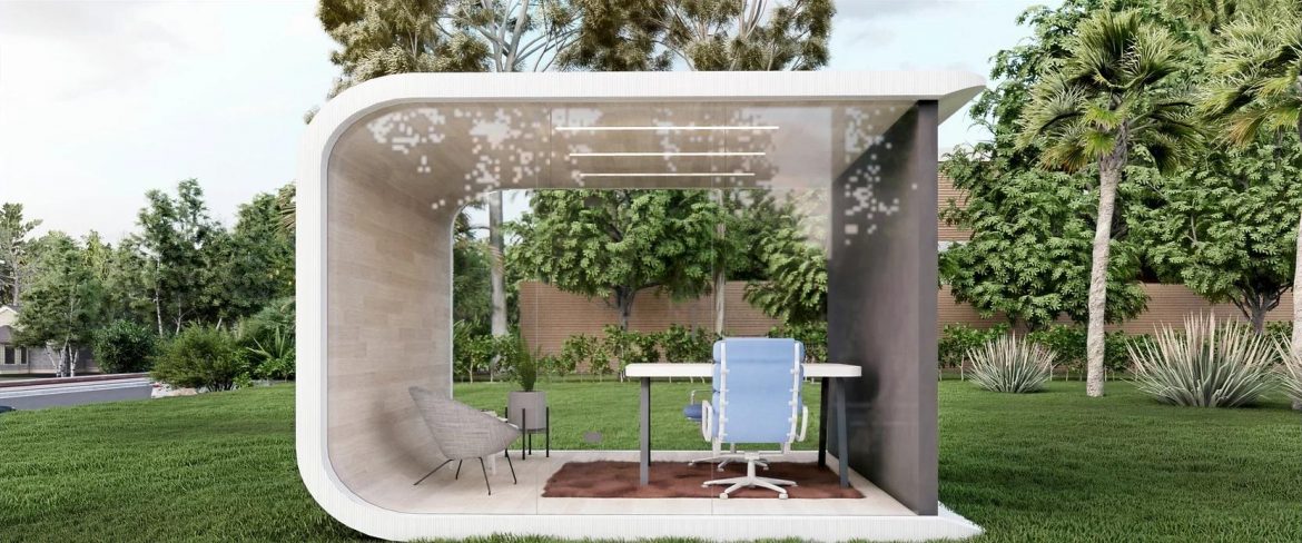 Californian company turns plastic waste into 3D-printed homes