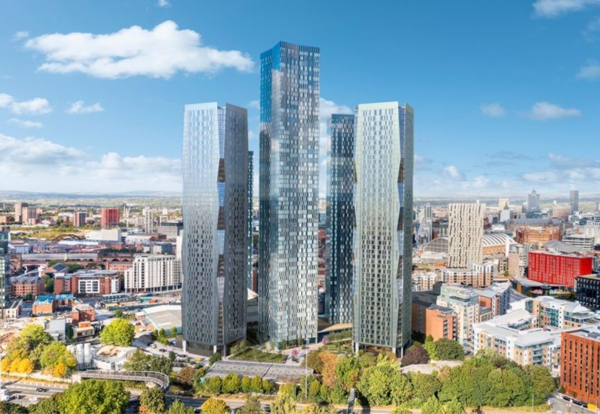 Green light for two 51-storey Manchester skyscrapers