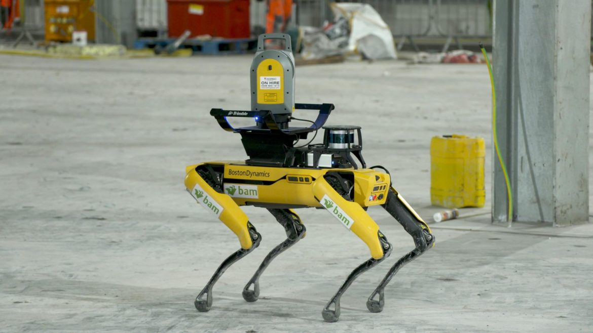 BAM pilots 'robot dog' on remote 5G network in Shetland