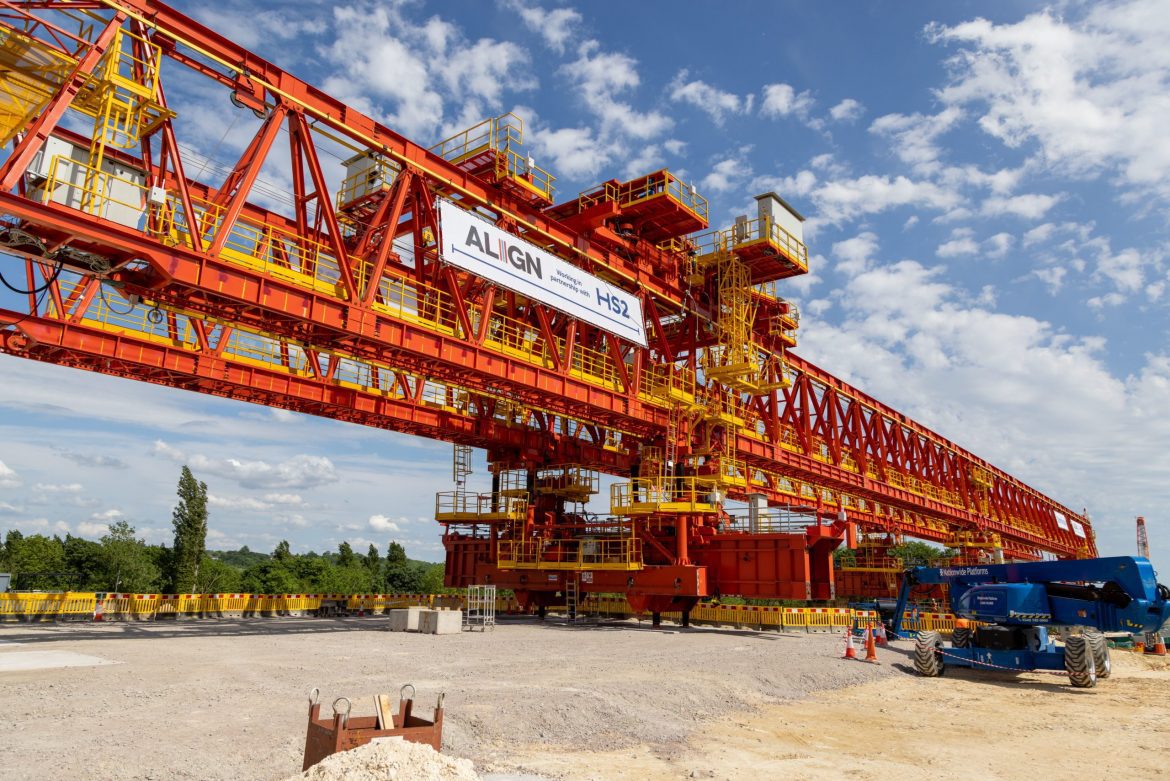HS2 breaks ground on UK's longest railway bridge