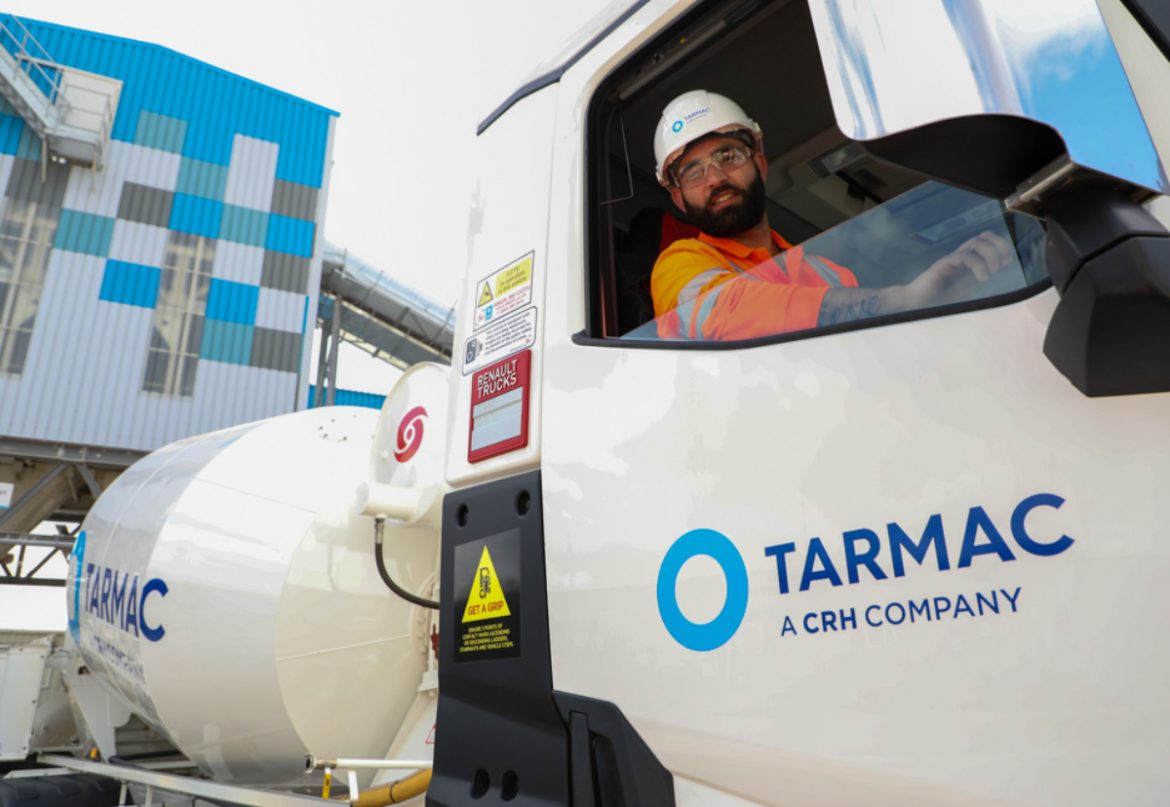 Tarmac buys UK's first electric mixer truck