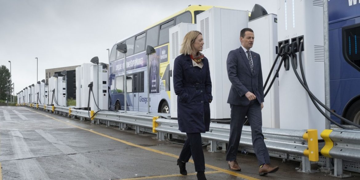 First Bus opens the UK’s largest charging depot in Scotland