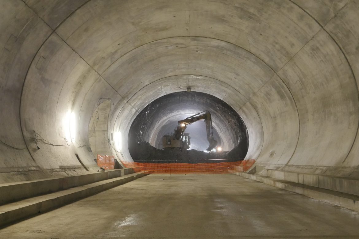 Work begins on latest section of the world's longest railway tunnel