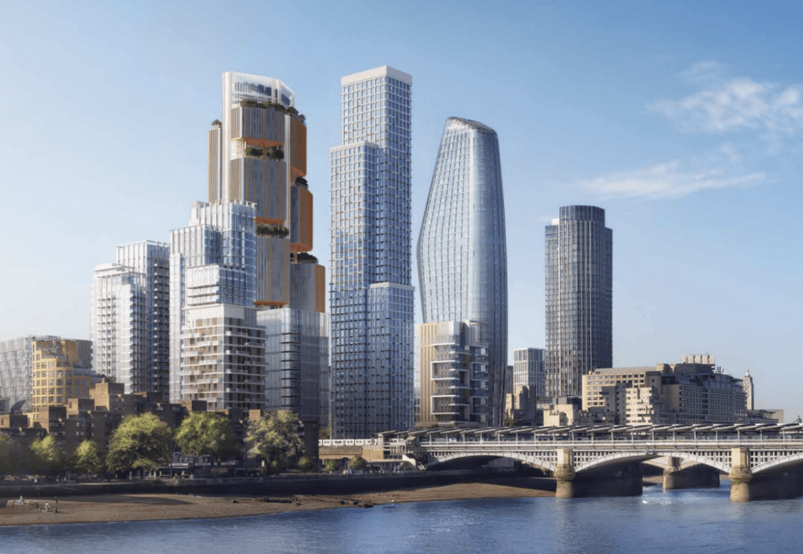 Designs unveiled for £1bn London Blackfriars towers