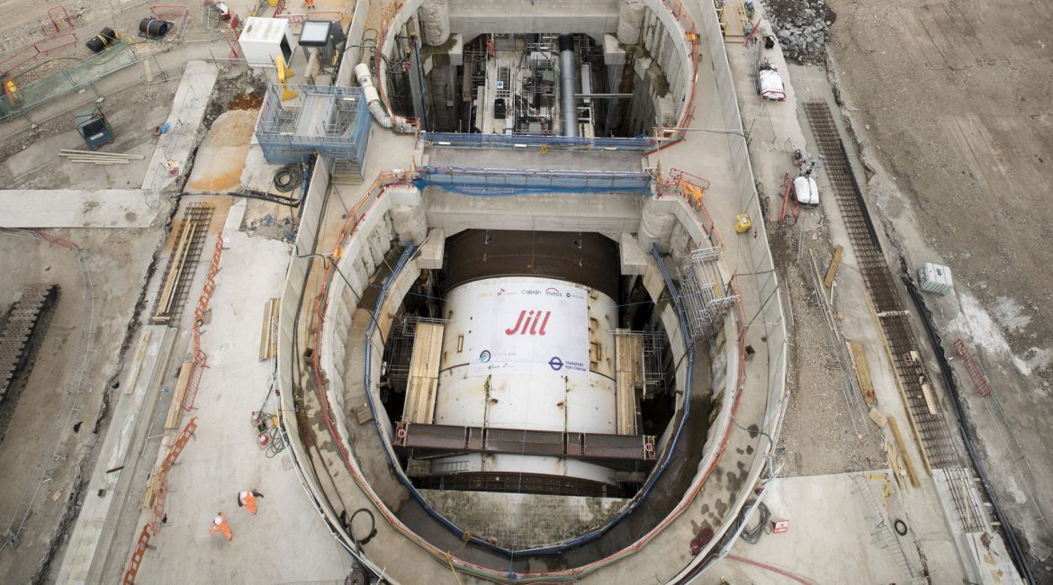 TBM launched on £1.2bn Silvertown Tunnel project