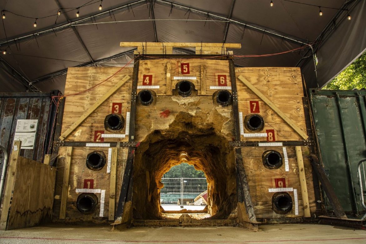 UK startup unveils 'world's first' tunnel built entirely by robots