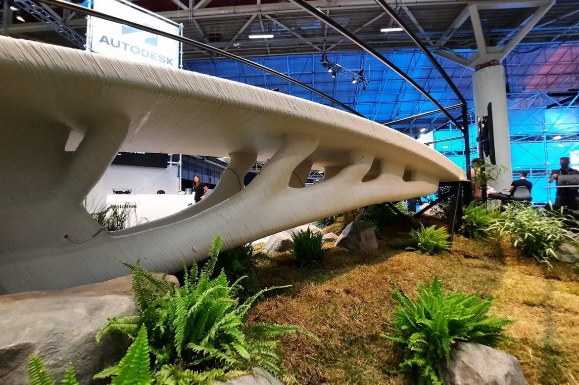 Lebanese firm unveils 3D printed bridge that can design itself