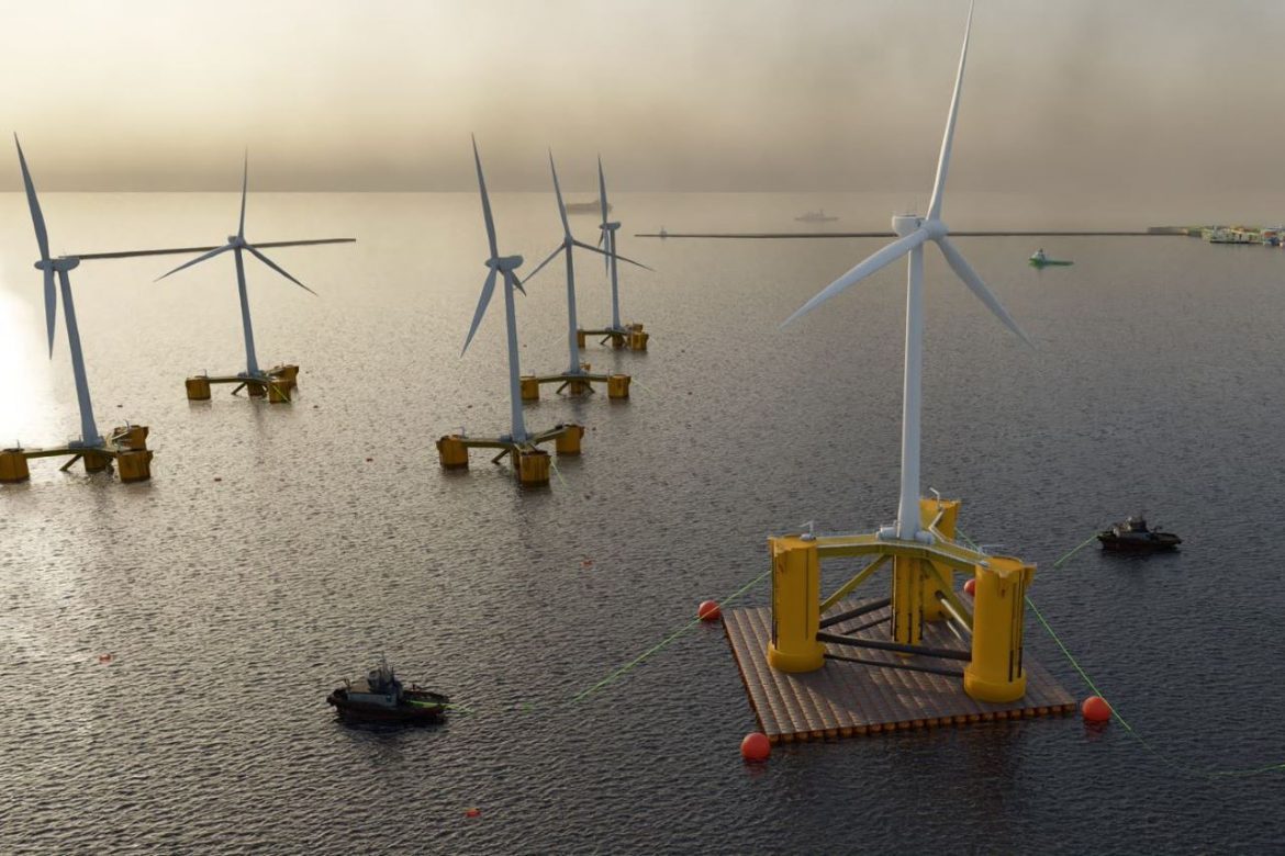 EMEC completes design for 100 MW floating wind test site off Orkney
