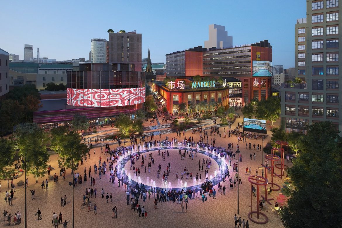 Lendlease has submitted a planning application for the £1.9bn Smithfield Birmingham development.