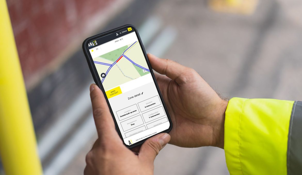 The service uses digital technology to identify potentially hazardous zones based on onboard driving data.