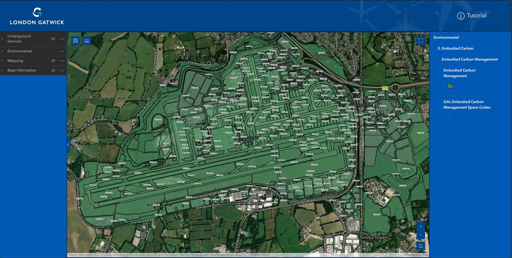 Geospatial tech platform helps London Gatwick 'map' its future