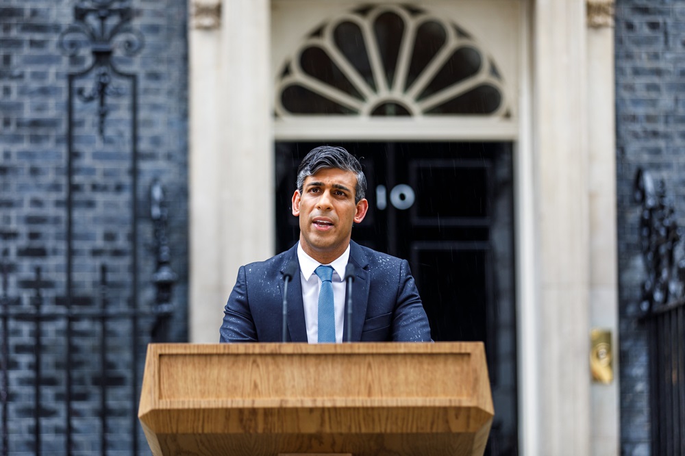 Prime Minister Rishi Sunak announces the date of the general election